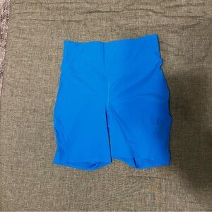 Lululemon Athletica Vibrant Blue Bike Shorts